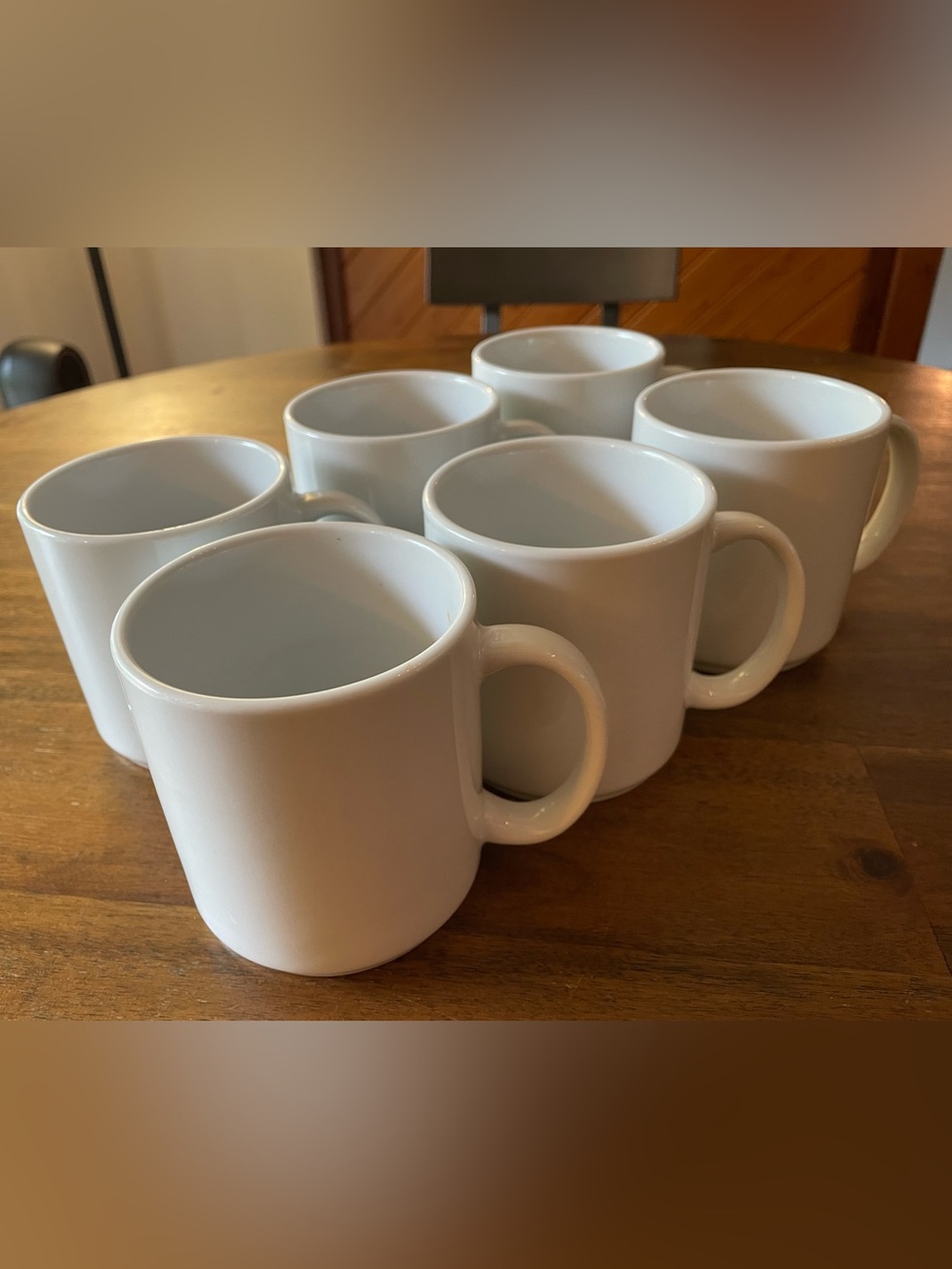 William Sonoma - Traditional Coffee Mugs - white - 6 piece set